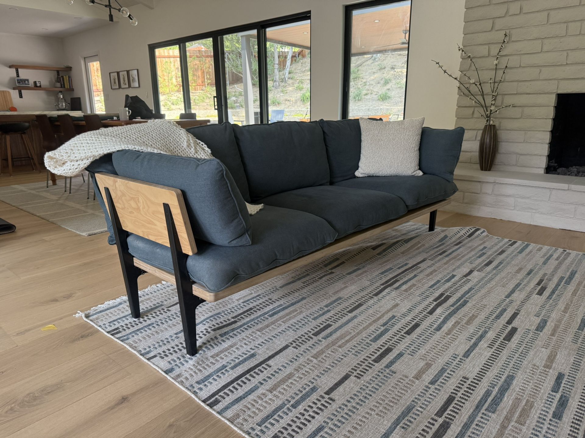 Floyd 3 Seat Sofa Birch Frame