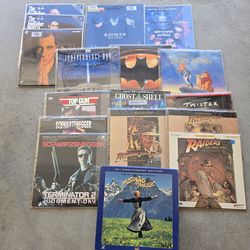 Lot sale of Laserdiscs