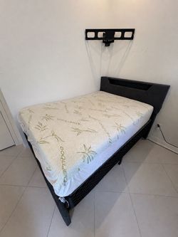 Full Bed Frame + Mattress