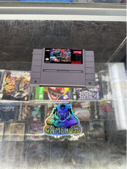 Street fighter 2 snes $25 Gamehogs 11am-7pm
