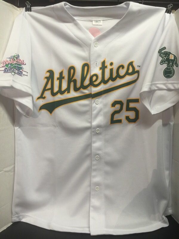 mark mcgwire athletics jersey