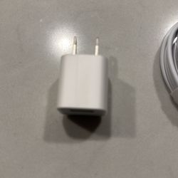 Apple Lightning Cable with Wall Adapter