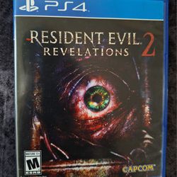 RESIDENT EVIL - REVELATIONS 2 PS4 GAME [2013], GREAT CONDITION 