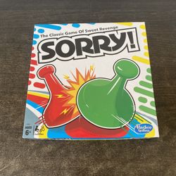 Sorry! Hasbro Gaming Classic Board Game of Sweet Revenge Family Fun