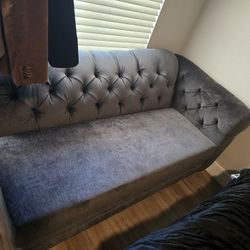 Gray Sofa Chaise