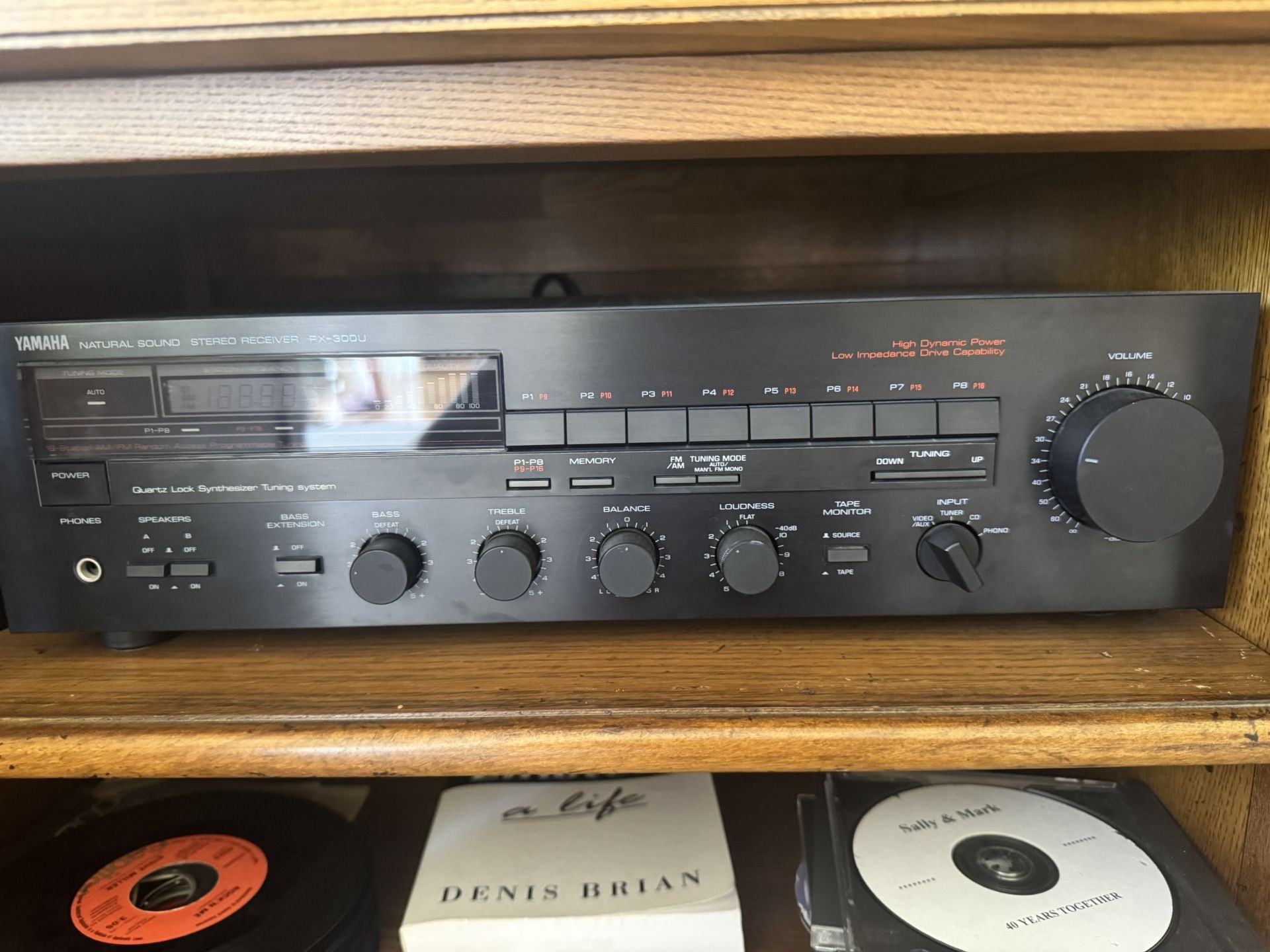 1987 Yamaha RX-300U Natural Sound Stereo Receiver