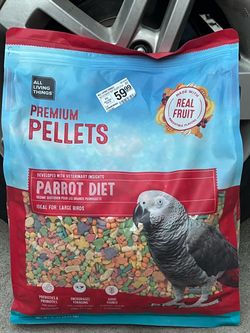 All Living Things Premium Parrot Diet Pellets