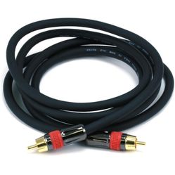 Monoprice Digital Coax Gold Plate Cable 1.5 Ft Brand New 