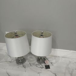 Set Of Table Lamps Excellent Condition 