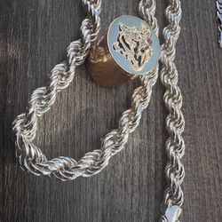 Silver Rope Chain