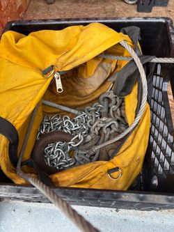 Heavy Duty Chain and Wire Rope Set