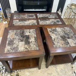 Coffee And End Table Set