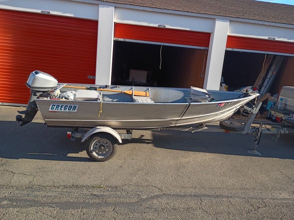 14ft Gregor Aluminum Boat