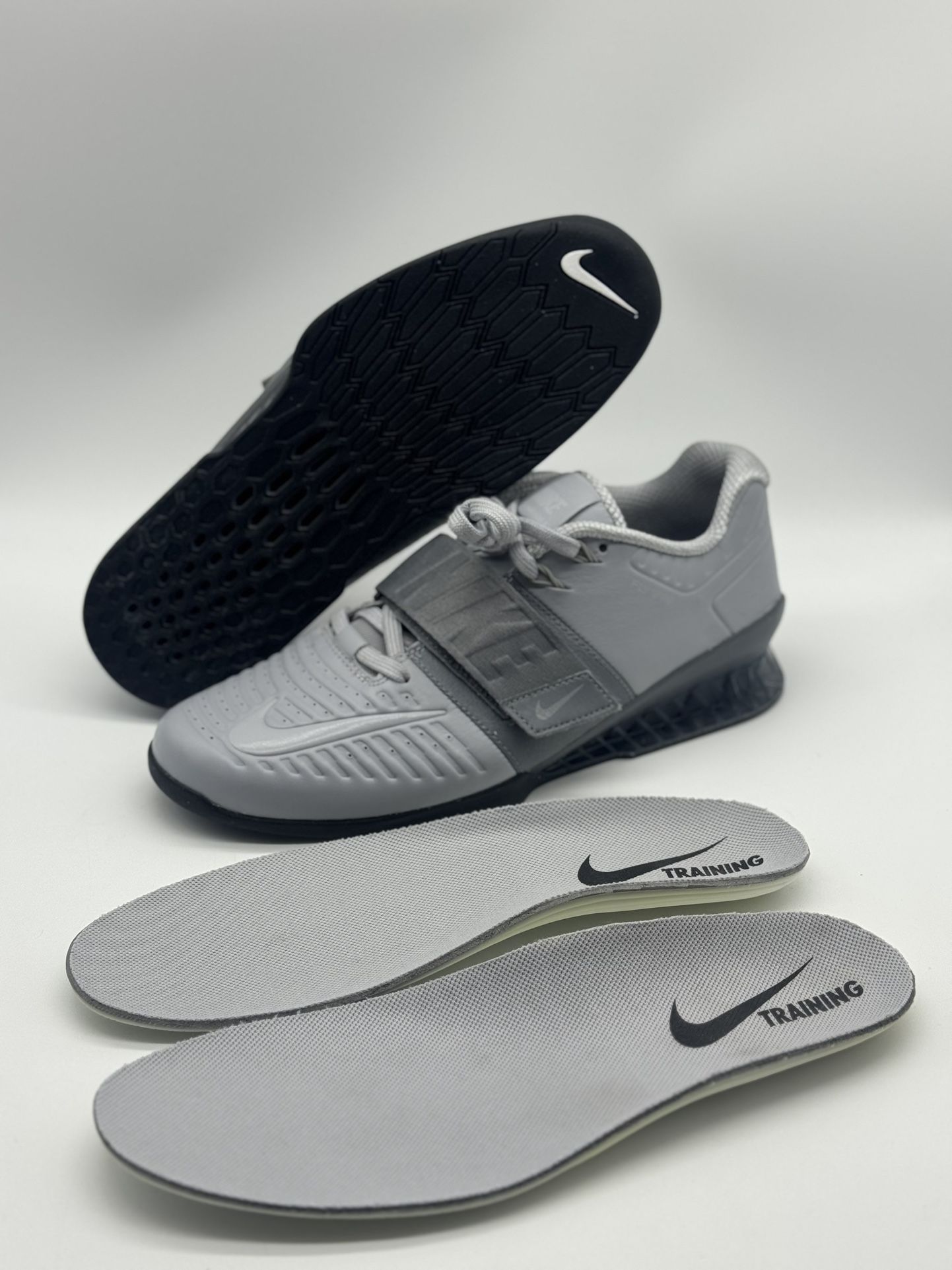 Nike Romaleos 3XD Wolf Grey Gym Weight Lifting Shoes Men’s 10