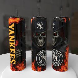 New York Yankees Baseball Tumbler
