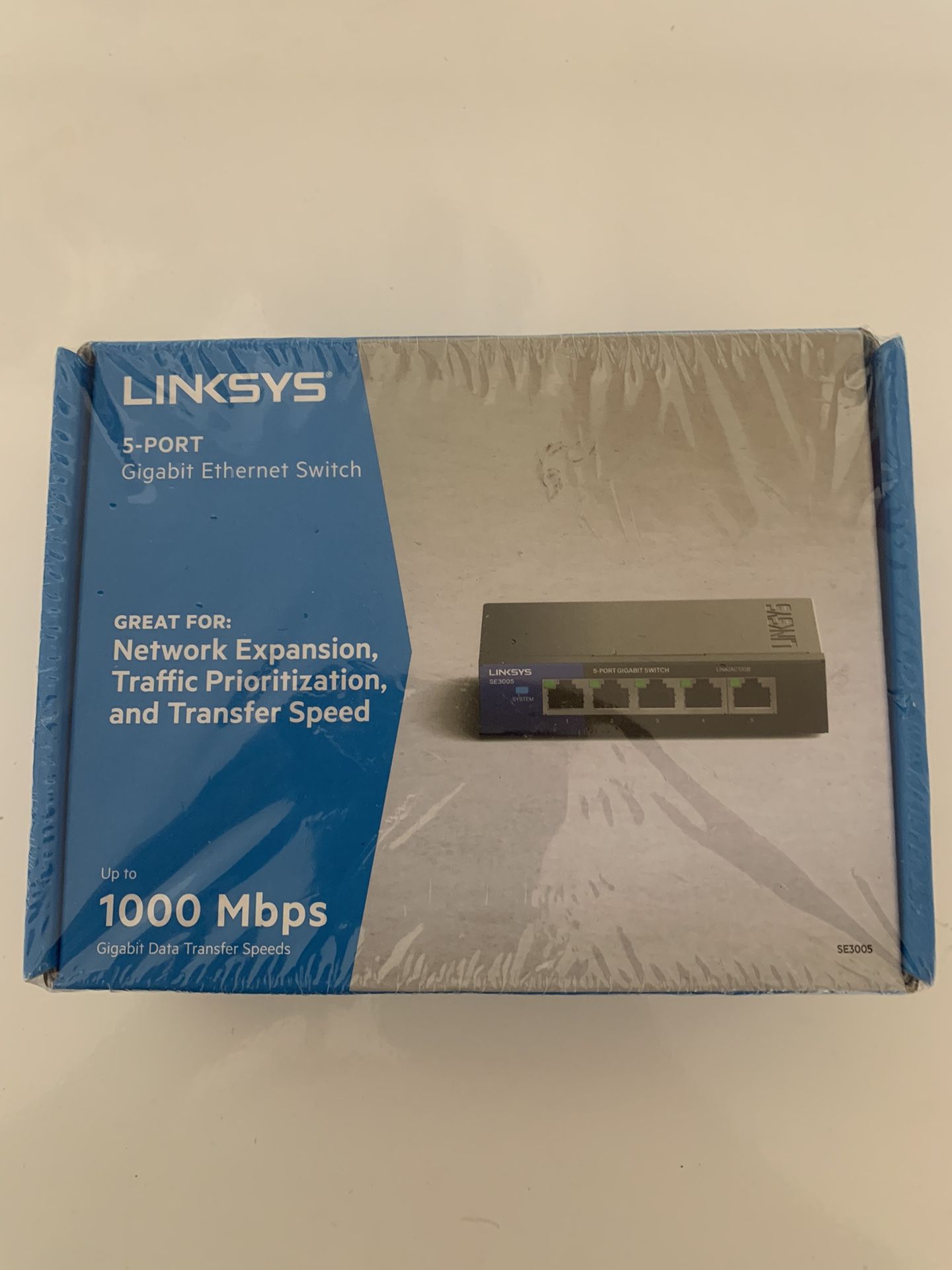 LINKSYS 5-PORT GIGABIT SWITCH