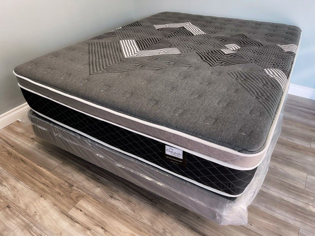 Full Oasis Thermal Comfort Europillow Top 12inch Matres!!