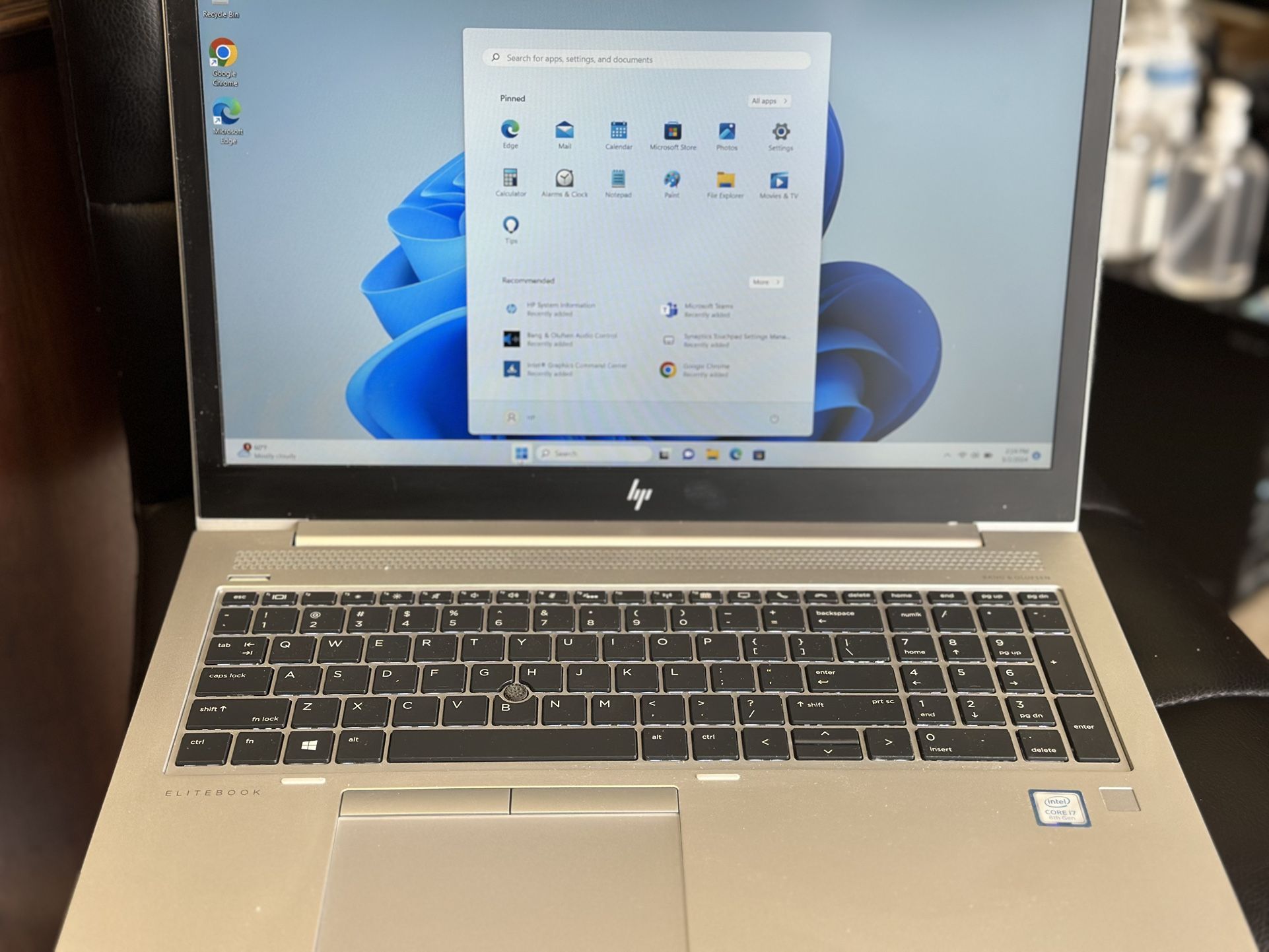 HP Elitebook 850 G6-core i7 - 8th gen