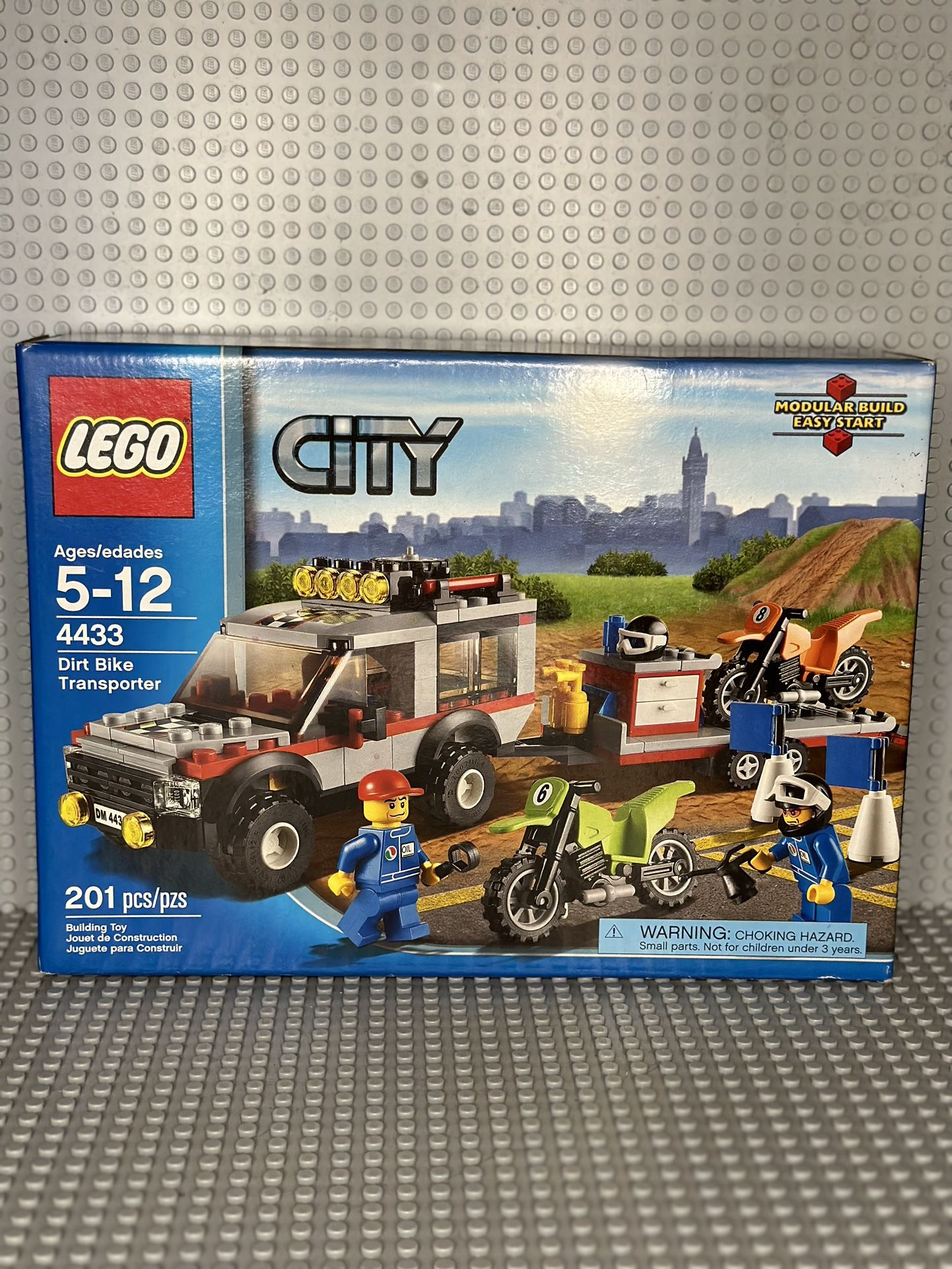 LEGO City Dirt Bike Transporter 4433 New In Sealed Box