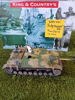 King And Country Toy Soldiers Bbg021  Jadgpanzer Iv 1/30