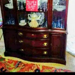 DREXEL CHINA CABINET BY TRAVIS SCOTT