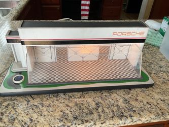 Porsche Dealer Showroom Diorama Display. For 1/43 scale