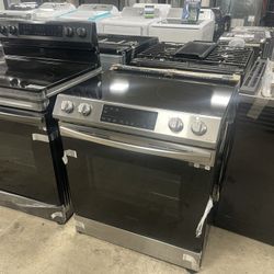 Samsung Electric Slide In Stove