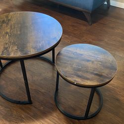 Nested End Tables 