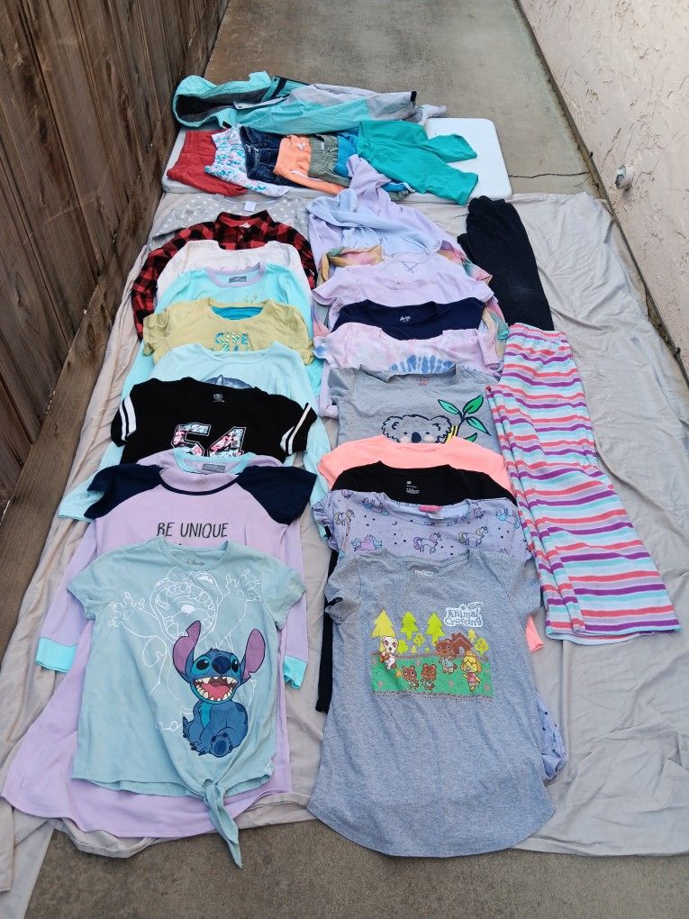 Girls Clothes Size 14/16 Bundle Of 31 Pieces 