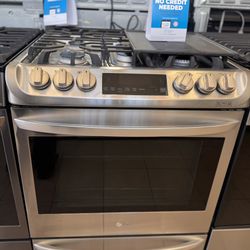 LG SLIDE IN OVEN NO CREDIT NEEDED