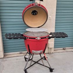Louisiana Ceramic Komado Bbq Smoker Grill Weber Kettle Green Egg Style