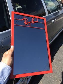 Ray ban mirror metal frame