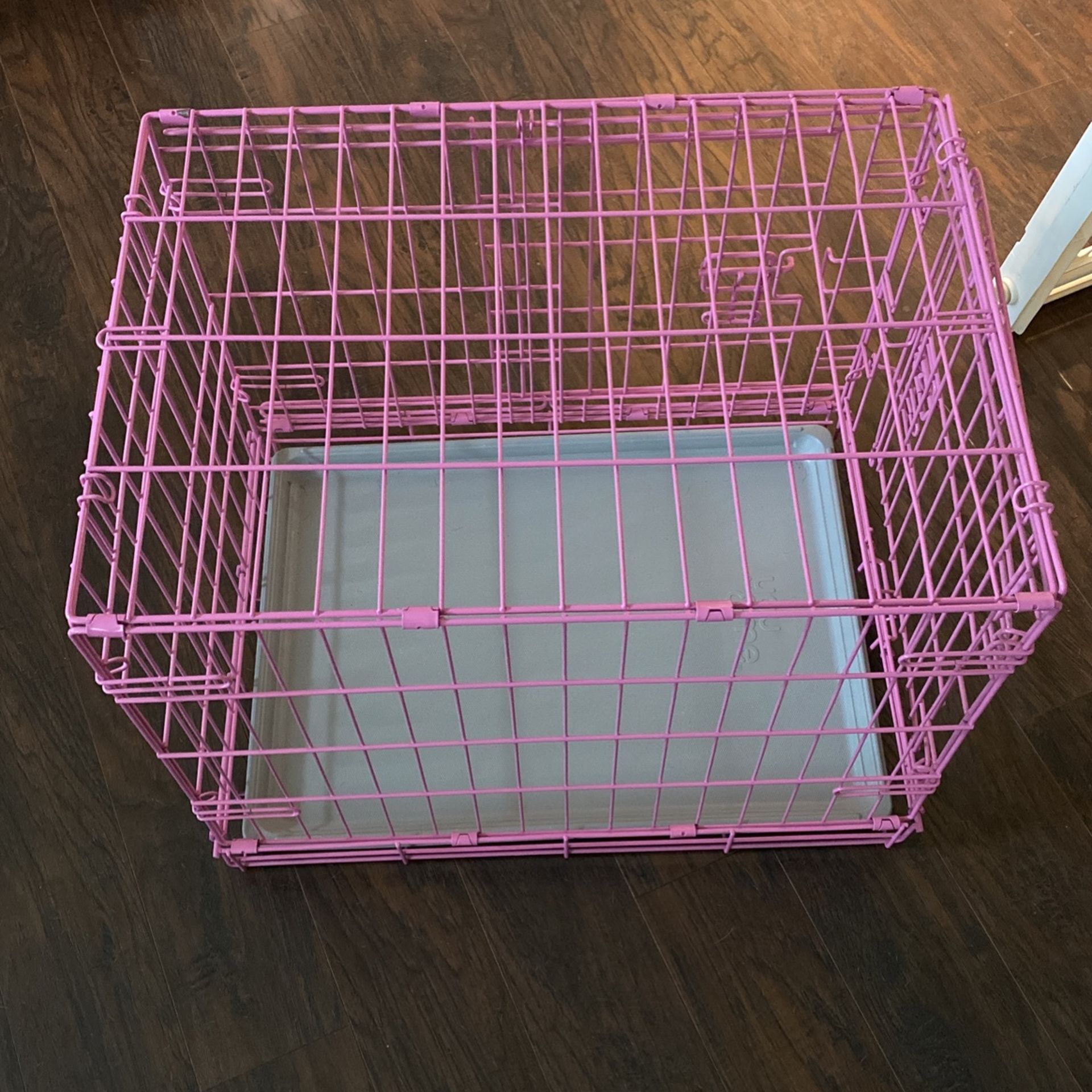 Pink Dog Crate