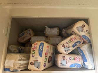 Diapers Size 7 CUTIES