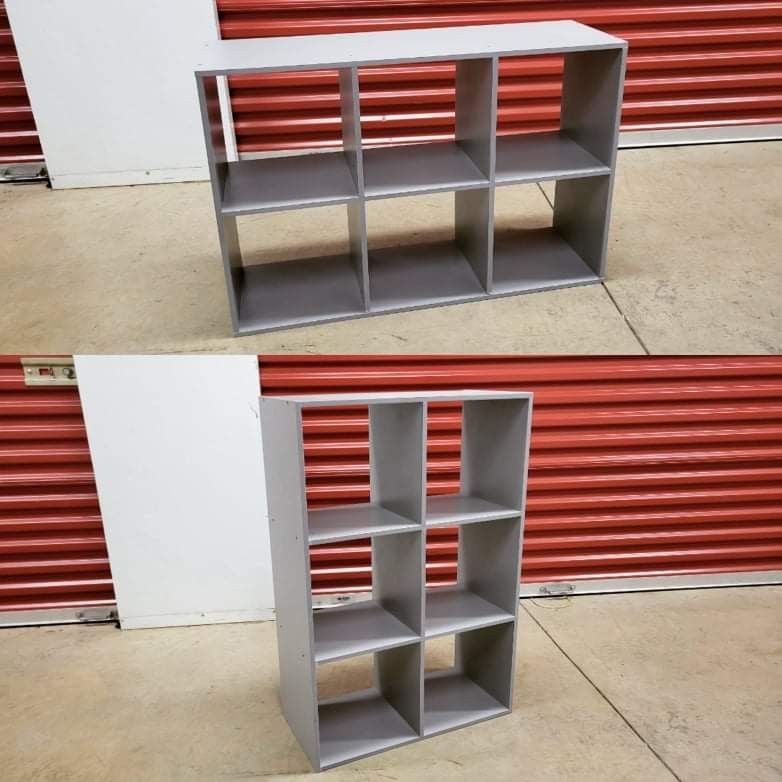 6-Cube Organizing Storage Shelf