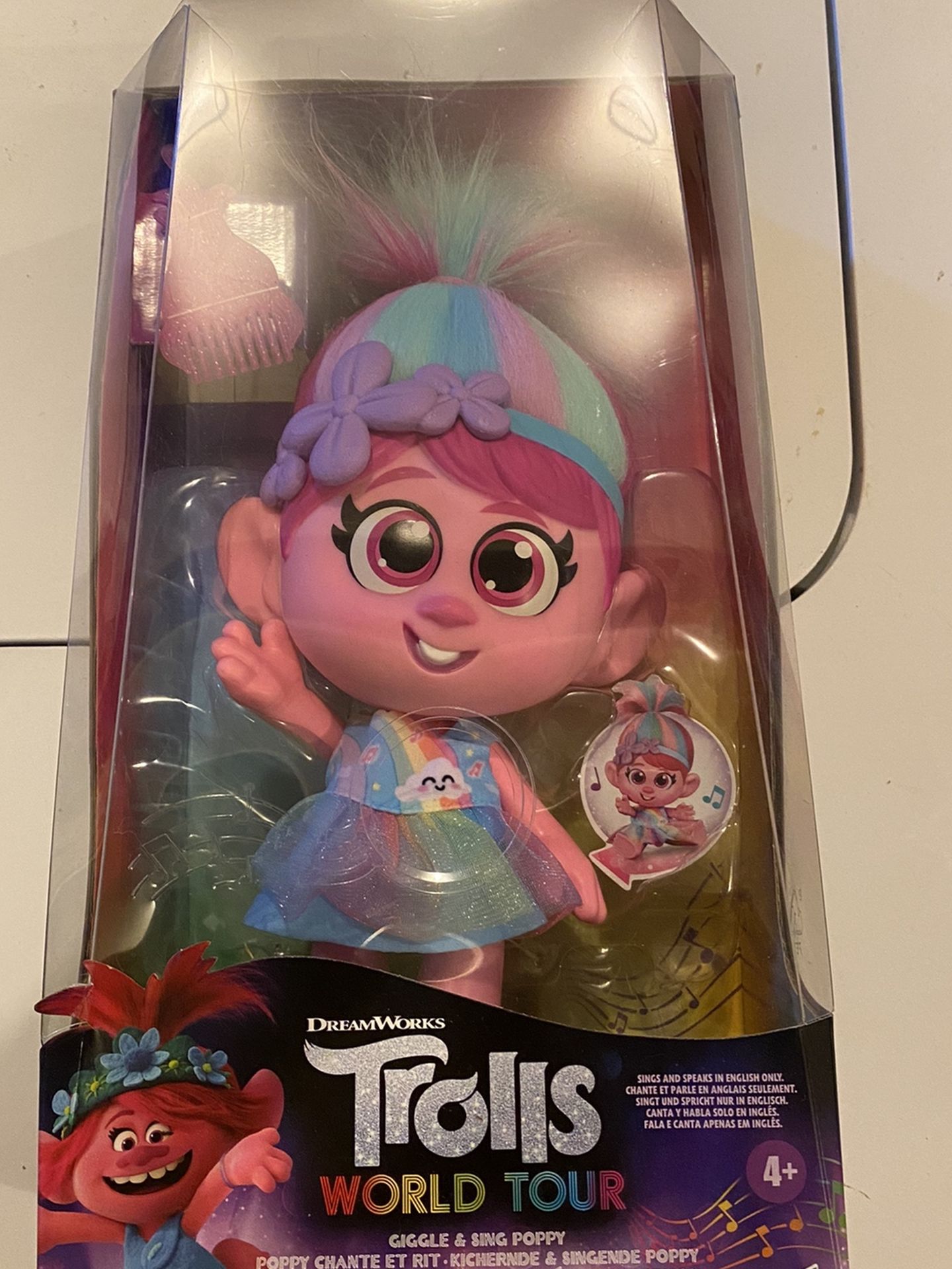 Discontinued Trolls World Tour Poppy Doll