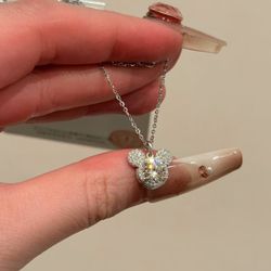 Certified Lab Grown Diamond Wedding Necklace 