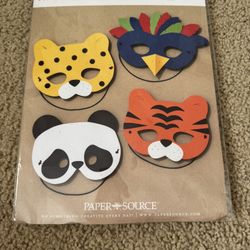 Jungle Animal Mask Kit 