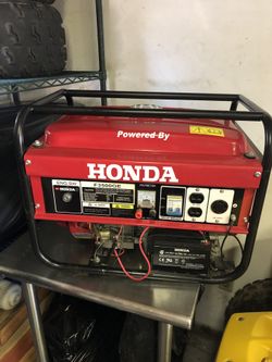 Honda generator