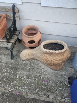 Macetas De Barro. 10