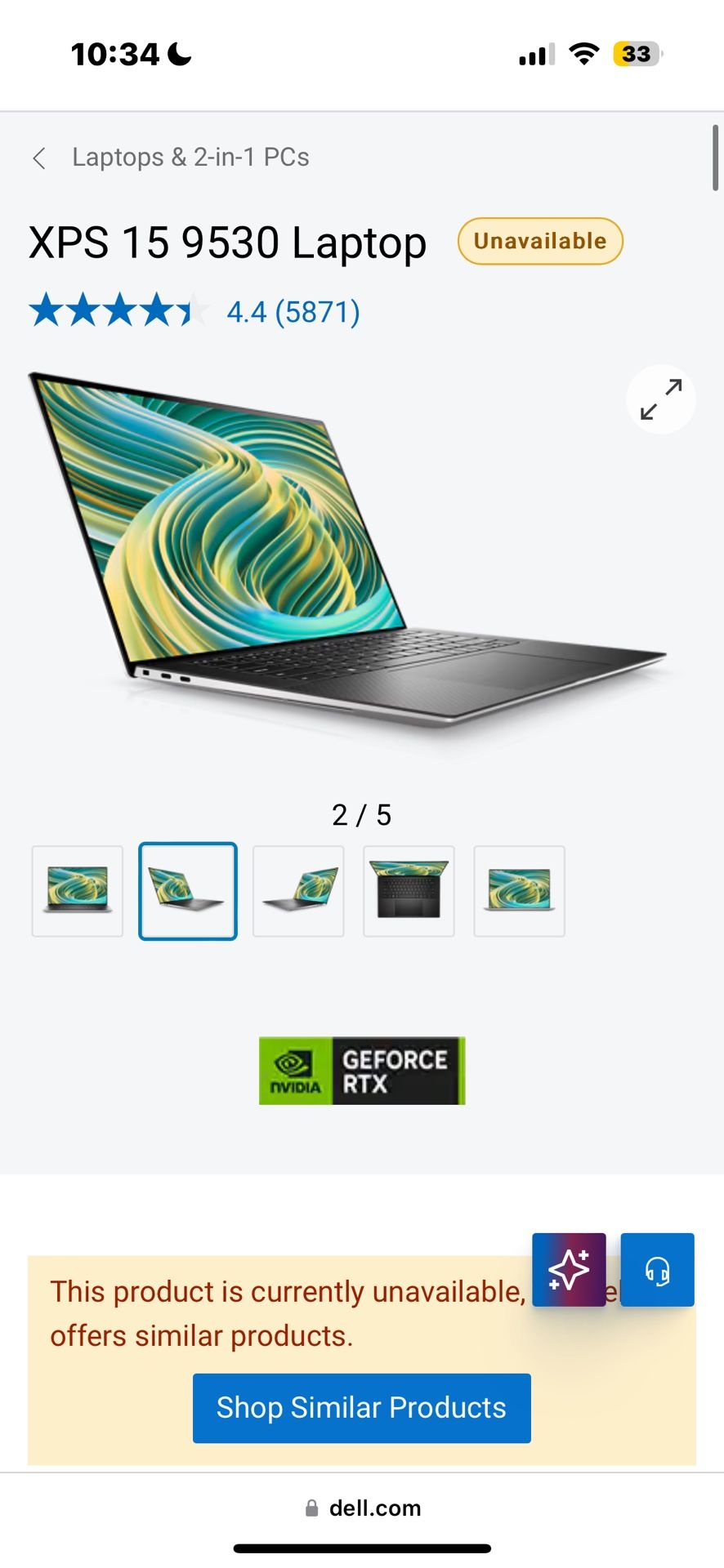 BRAND NEW XPS 15 9530 LAPTOP