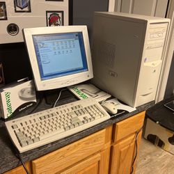 Vintage Gateway Desktop Computer