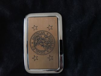Disabled Veterans belt buckle