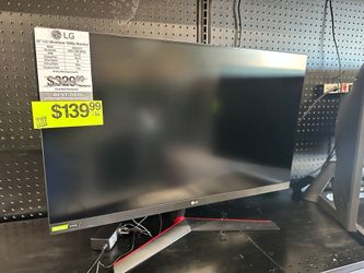 MONITOR SALE 32" LG UltraGear FHD 165Hz HDR10 Monitor with G-SYNC Compatibility 32GN50T-B