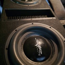 Skar Audio EVL-2X12D4 5000W Dual 12" EVL Subwoofers In Loaded Vented Enclosure