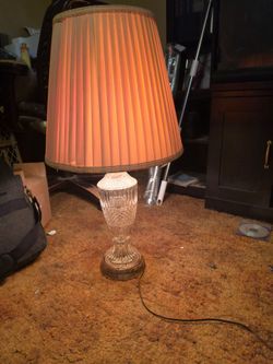 Vintage Crystal Lamps