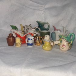 Vintage Mini Pitchers/Creamers
