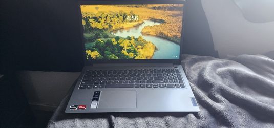 Lenovo - Ideapad 1 15.6" FHD Touch-Screen Laptop - Ryzen 7 5700U - 12GB Memory - 512GB SSD - Cloud Grey