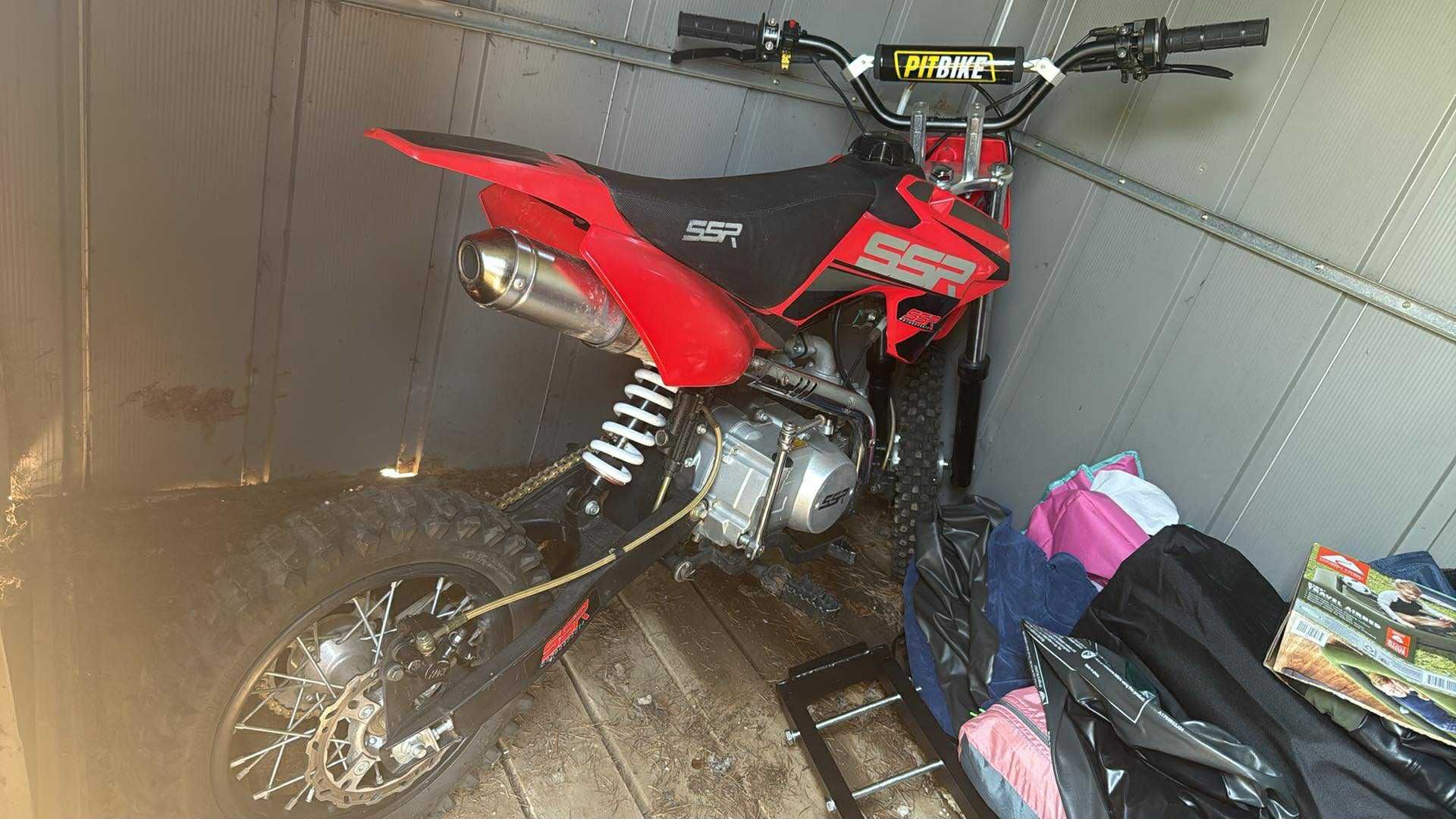 SSR 125cc Comes With Bike Trailer