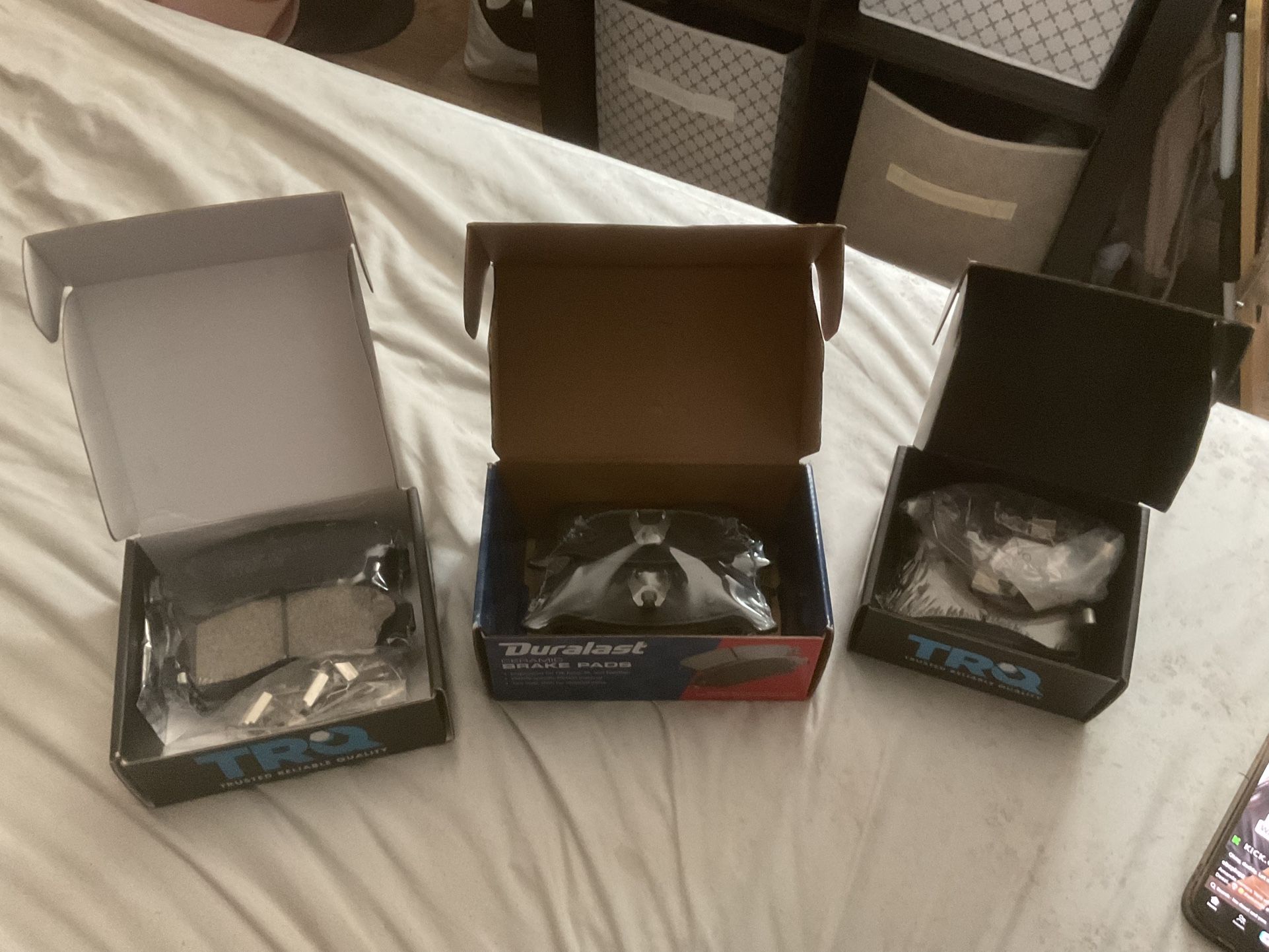 BRAKE SET w pads and rotors